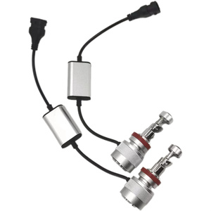 A81 Bi Lens LED far H4 H7 80W araba aydınlatma sistemi balık gözü Lens için uyumlu Audi A3 A7 6000K renk - Product Image 3