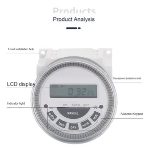 CZ618 Digitaler Mini-Zeit steuerungs schalter Kleiner Mikrocomputer-Timer-Controller mit Zyklusstrom versorgung - Product Image 5