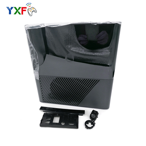 สำหรับ XBox 360เปลี่ยนคอนโซลเชลล์สีดำสำหรับ Xbox 360 S บางเปลี่ยนที่อยู่อาศัยเปลือก