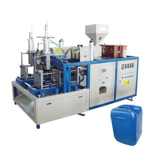 Otomatik üfleme kalıplama HDPE PP şişe jerrycan plastik ekstrüzyon üflemeli kalıp makinesi fiyat - Product Image 2