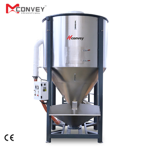 CE Standard Big Capacity <strong>PE</strong> ABS PET Plastic Raw Material Mixer Machine 200kg Vertical Blender Plastic Mixer With Drying - Product Image 1