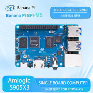 Banana PI BPI-M5 Amlogic S905X3 Quad Core 4GB LPDDR4 RAM 16GB eMMC supporto Flash Linux Raspberry Pi Orange Pi dev scheda singola - Product Image 2