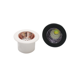 หลอดไฟสปอตไลท์แอลอีดีขนาดเล็กป้องกันแสงสะท้อนแบบฝังหลอดไฟ LED ขนาด1W 3W สำหรับใช้ในอาคาร