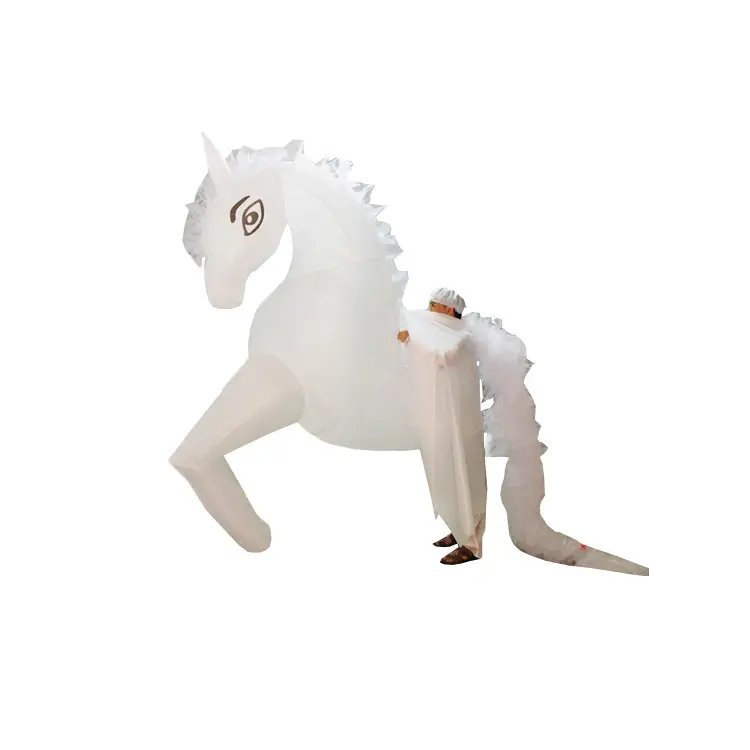 Led Lighting Decoration Inflatable Horse Walking Costume/inflatable Horse Puppet For Parade/Luminous Inflatable Horses For Sale
