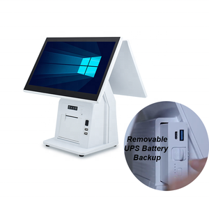 15.6inch Dual Screen Cash Register Machine UPS Uninterrupted Power Supply <strong>All</strong> in <strong>One</strong> Pos Terminal System <strong>for</strong> Retail <strong>Shop</strong> - Product Image 2