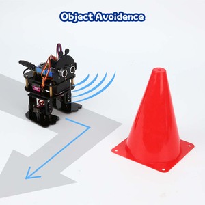 Automatische Hindernis vermeidung mit 12 Aktionen IoT Biped Robot Educational Robotics DIY-Programmier kit mit für ARDUINO-Sensoren