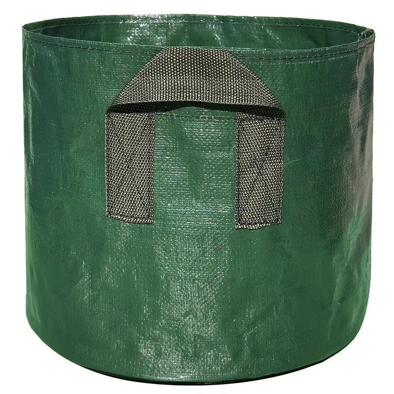 Sac de jardinière de jardin Hotsales 10 gallons d'aération sac de culture de pommes de terre en tissu PE sacs de jardinière de légumes avec rabat d'accès pratique