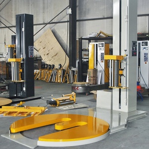 Fully Automatic <strong>Pallet</strong> Wrapping <strong>Machine</strong> Pre-Stretched Wrap <strong>Machine</strong> <strong>Loading</strong> <strong>Unloading</strong> for Commodity <strong>Pallet</strong> Wrapping <strong>Machine</strong> - Product Image 4