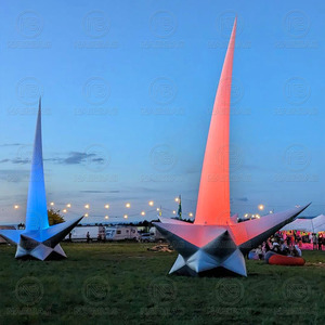 Custom Inflatable Stars <strong>Big</strong> Giant Outdoor Pvc Promotion Display Inflat Product Character <strong>Design</strong> Printing Model for Advertising - Product Image 4