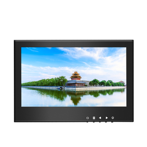 Monitor CCTV LCD de alta definición de 7 pulgadas con múltiples entradas de video, cámara compatible para sistema de seguridad de sala de control - Product Image 1