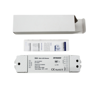 DA4 DC12-24V 20A 4 kanal DALI LED karartıcı kontrol cihazı Push-dim anahtarı RGB RGBW led şerit ışık - Product Image 4