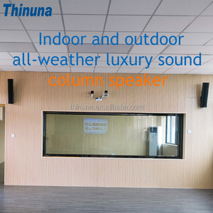 Thinuna QL-120S mọi thời tiết thương mại âm thanh cột cao cấp nhôm Loa ngoài trời cho quảng trường, nhà máy & bãi đậu xe - Product Image 6