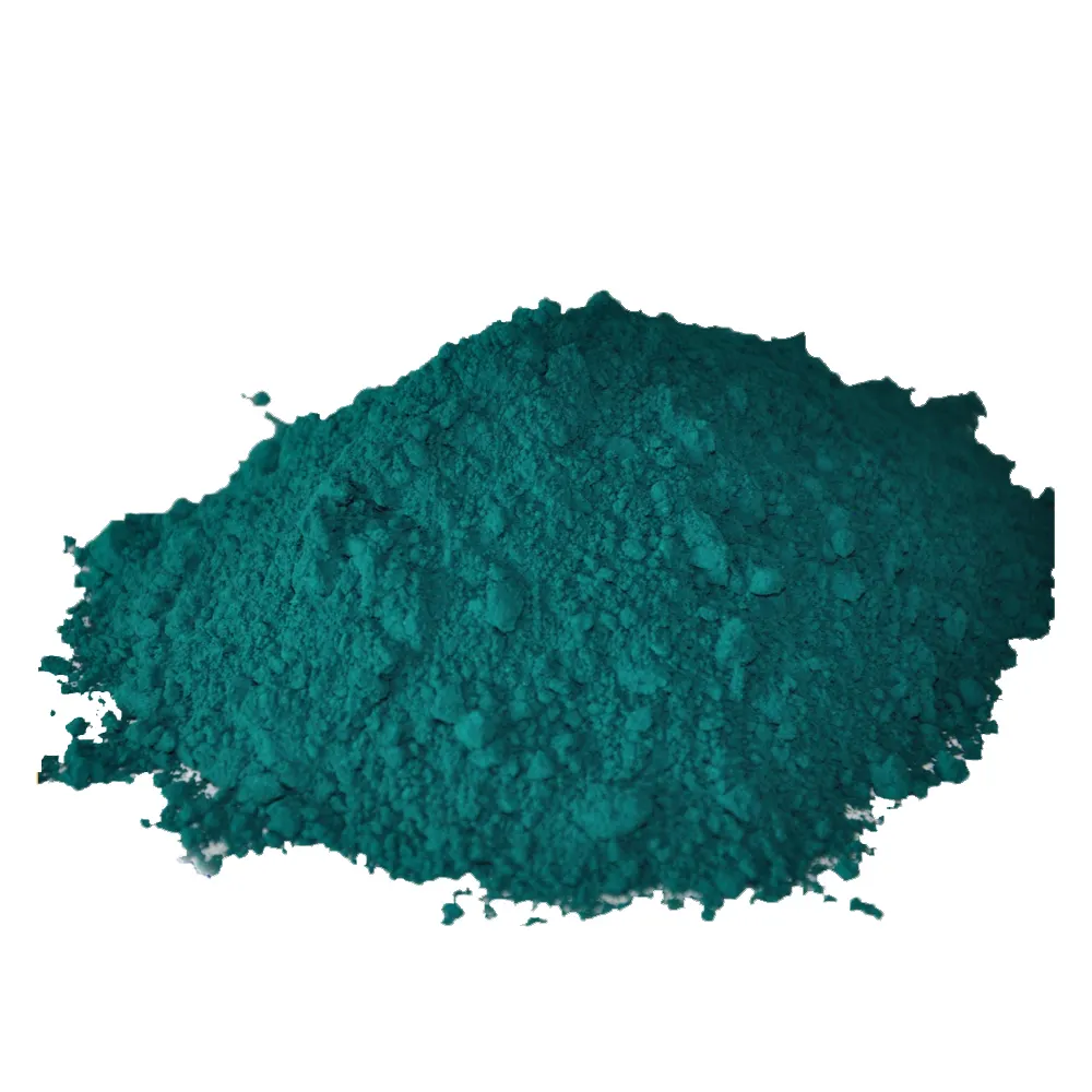 Pigment vert largement utilisé 7 pigments de couleur en caoutchouc