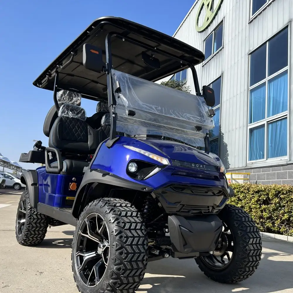 Newly Designed Lithium Golf Cart 6 Seat Electric Golf Cart Hunting Electric Golf Cart