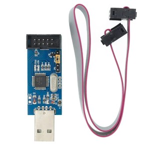 USBASP AVR-Programmierer USB ATMEGA8 ATMEGA128 ATtiny/CAN/PWM 10-poliges Kabel modul DIY 10-polige bis 6-polige Adapter platinen schale