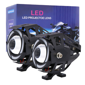 Motorcycle <strong>Led</strong> Headlight 20w <strong>U5</strong> U7 <strong>Led</strong> Light 12V/80V U2/U3/<strong>U5</strong>/U7/U10 Laser Strobe <strong>LED</strong> Projector Motorcycle Driving Light - Product Image 1