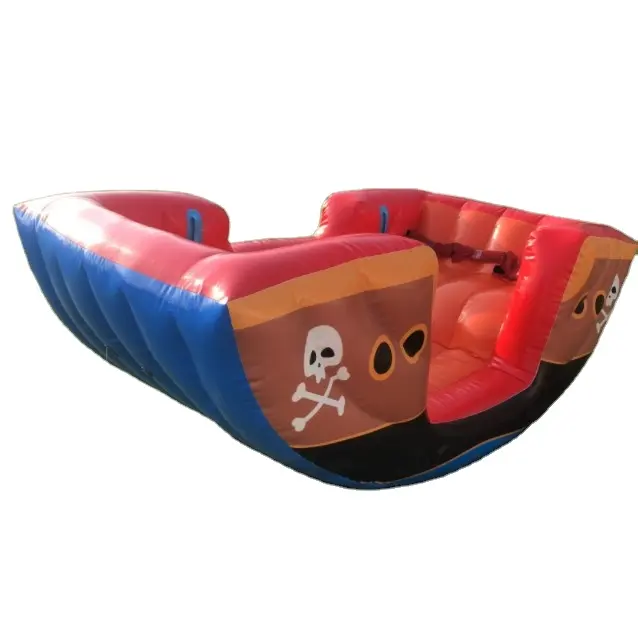 Корейский популярный герметичный надувной пиратский корабль, Морская Лодка викингов для детей