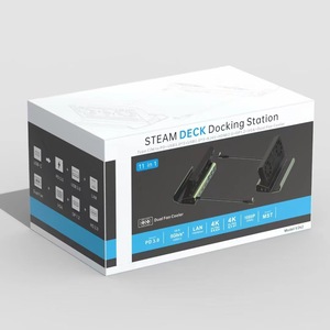 11 in 1 Hub USB C tipi c Multiport yerleştirme istasyonu 4K @ 60HZ HD USB3.0 PD 100W RJ45 Rog Ally yerleştirme standı istasyonu için şarj - Product Image 4