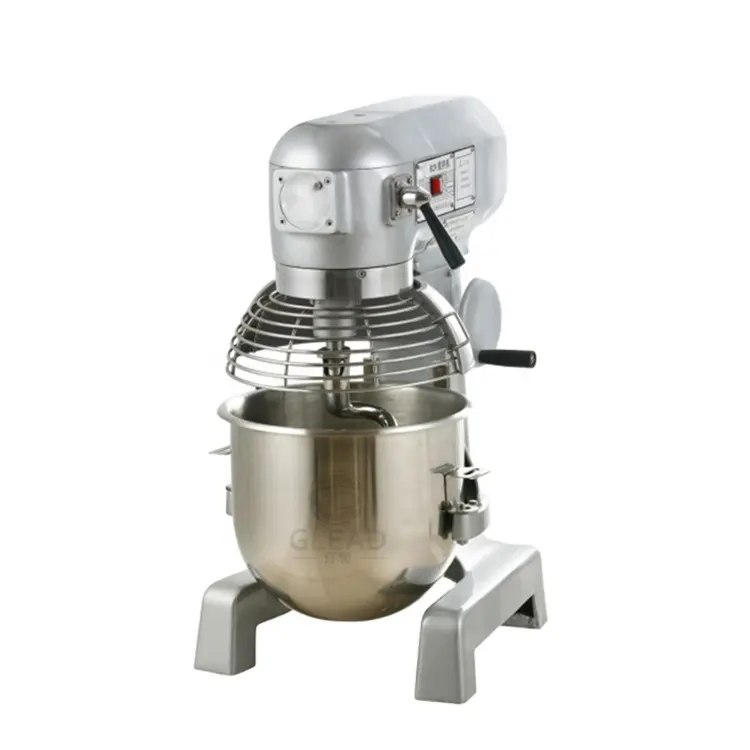 Commerciële Mixer Met Keukenmachine 15 Liter Krachtige Stand Taart Mixer
