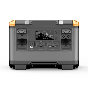 Estación de energía portátil de onda sinusoidal pura de 2400W con fuente de alimentación de coche con enchufe de la UE 110/220V un banco de energía con USB para uso en exteriores - Product Image 2