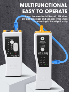 Newest <strong>Network</strong> Cable Tester Ethernet LAN Wire Finder Cable Tester Telephone Line Tracker Testers for RJ45 RJ11 Cat5 Cat6 UTP - Product Image 4
