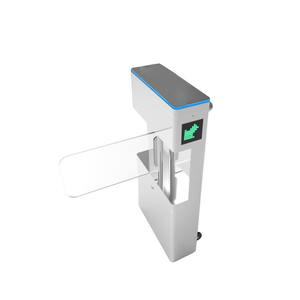 RFID di Controllo di Accesso di Impronte Digitali Motorizzato Bi-direzionale Altalena Tornello Cancelli di Sicurezza Sistema di Soluzione Per Traffico Pedonale - Product Image 2