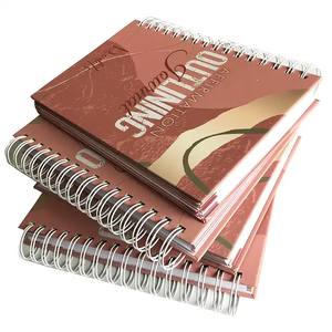 Stampa di libri di lusso con Logo a spirale e rilegatura a caldo Planner personalizzato diario personalizzato Notebook A4 A5 - Product Image 2