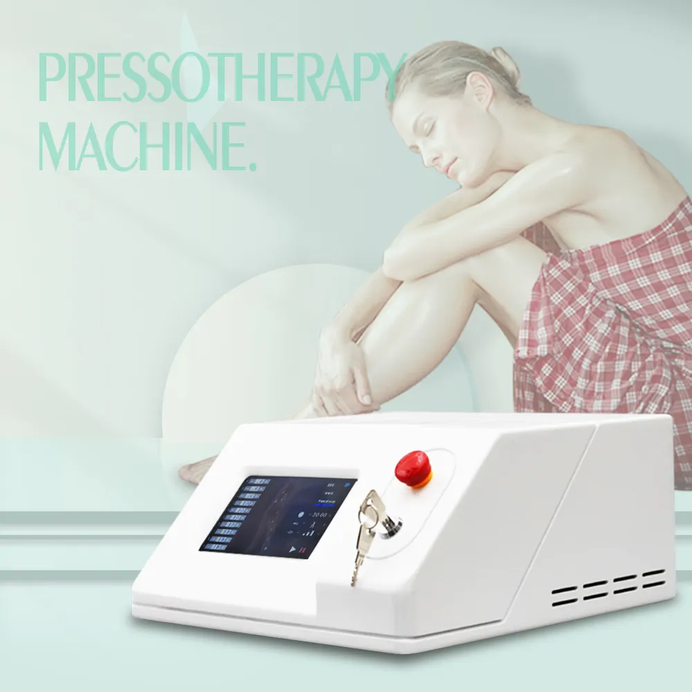Presoterapia 3 en 1, presoterapia corporal profesional, máquina de drenaje linfático, presoterapia