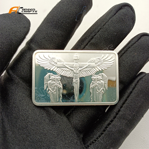 İsa crucifiangels melekler on emir ve müritleri ile hatıra parası koleksiyon hediye hatıra sanat Metal - Product Image 2