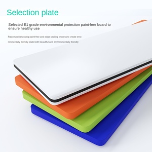 Moderne Opvouwbare Trainingstafel Met Uitschuifbaar Ontwerp Beweegbaar Bureau En Stoelcombinatie Metalen Frame - Product Image 4