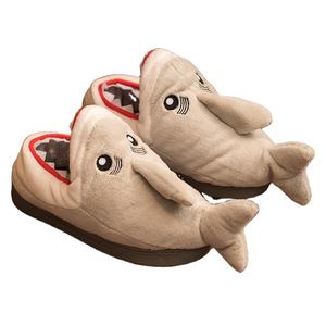 Kinder Volwassenen Winter Pluizige Indoor Schoenen Schattig Kerstontwerp Ademende Slip-On Sluiting Herfst Seizoen Unisex Pluche <span class=keywords><strong>Slippers</strong></span> - Product Image 1