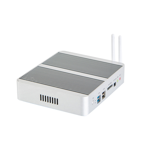 Eglobal sin ventilador sistema a bordo Intel Core i5 7260U computadora de escritorio con mini PCIE Gigabit Ethernet NIC HD mini pc de juegos - Product Image 5