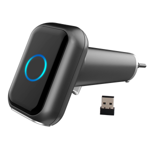 Nuevo Blue Tooth Wireless Qr Cod Android Escáner de código de barras Terminal PDA Escáner de código de barras Imprimir en stock - Product Image 1