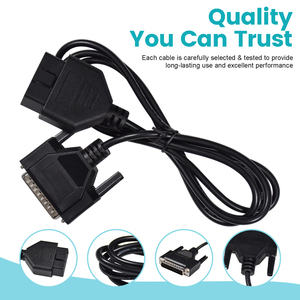 Obd 2 <strong>Universal</strong> T-Harness Kit with Mounting Brackets Copper Conductor and PVC Insulation for Automobile and Car OBD T-Cable - Product Image 2