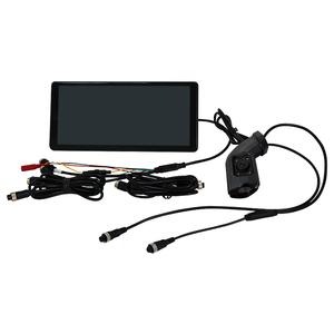 Sistema de Monitor de espejo retrovisor electrónico AI BSD de pantalla LCD dividida de 2 pulgadas de 10,36 pulgadas con 2 cámaras para remolque de camión de autobús RV - Product Image 2