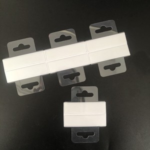 Прозрачный PET PVC PP пластиковая цветная коробка вспомогательный крюк клейкая наклейка самолет треугольное Отверстие дисплей для удобной упаковки - Product Image 1