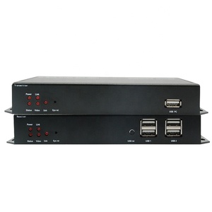 扩展麦克风键盘鼠标音频USB收发器120千米HDMI KVM 4k网络扩展器 - Product Image 2