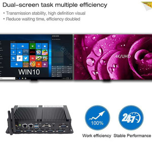 微型工业控制主机4g卡槽嵌入式双网双低功耗Linux无风扇迷你电脑 - Product Image 4