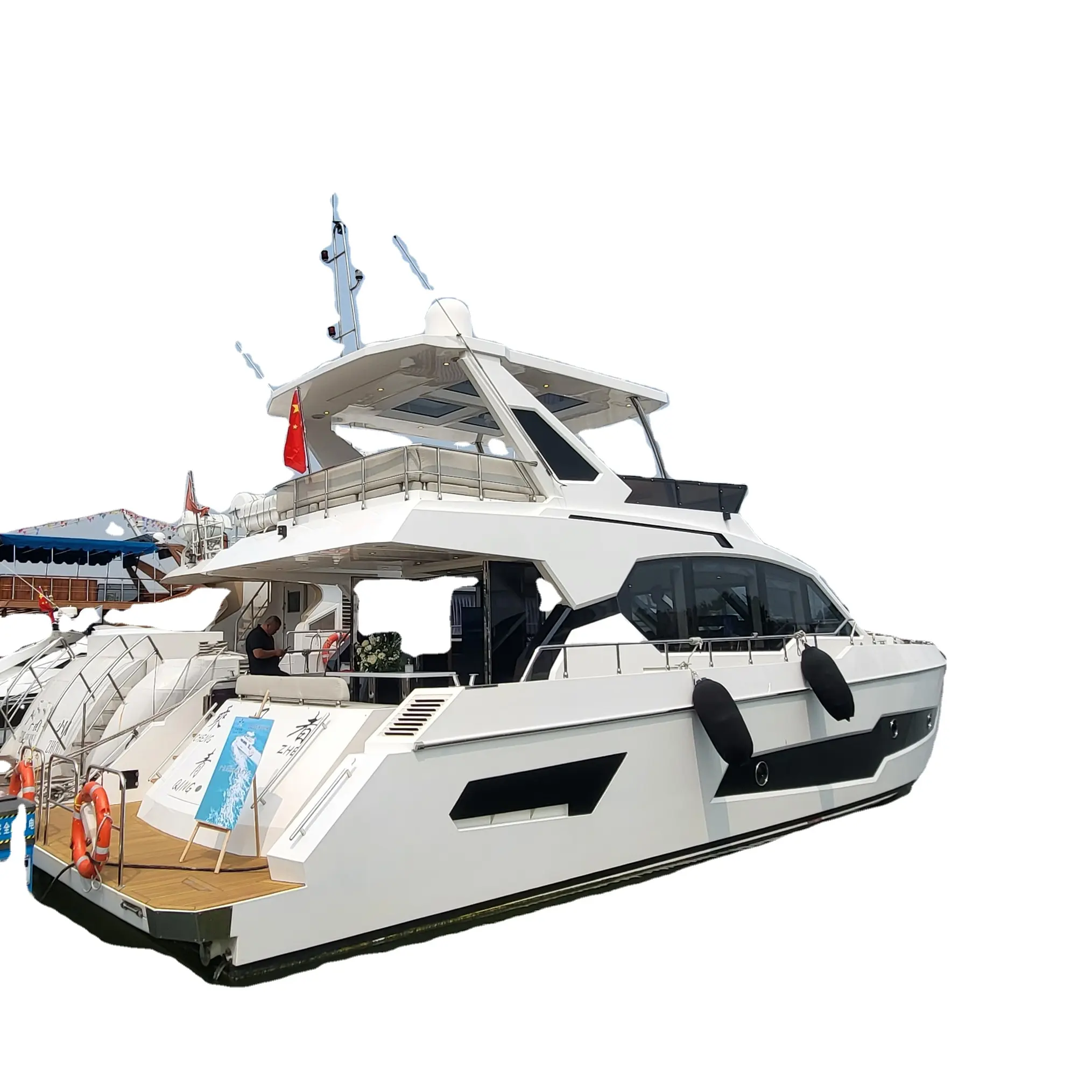 Certificado CE/BV/ABS barco/barco para pesca/negocios/yate de ocio con motor fuera de borda/interior