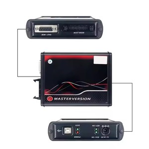 Red V2.25 &amp; V7.020 PCB ECU <strong>Programmer</strong> Tool Unlimited OBD2 Tuning Tool With ECU Dedicated Read/Write Cable Toolbox