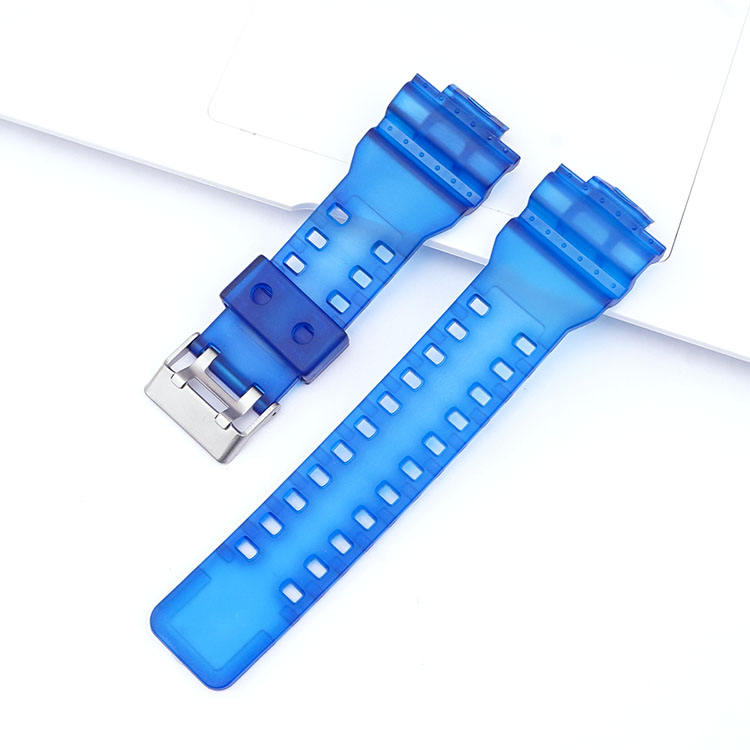 frosted translucent Blue