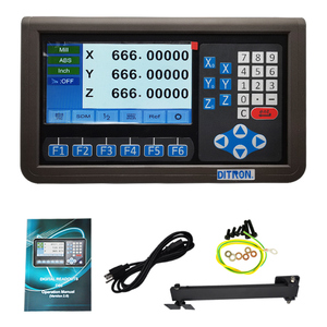 Ditron D80M 2 assi 3 assi LCD DRO con scala magnetica scala lineare Encoder per fresatrice macchina tornio lettura digitale - Product Image 1