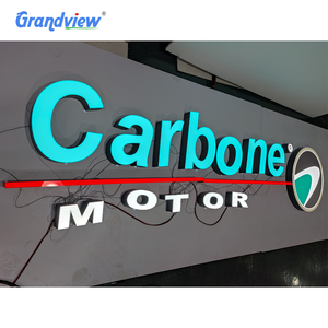 Tường ngoài trời Logo Led kênh chữ công ty signage LED 3D thư chiếu sáng dấu hiệu LED Đăng Board cho cửa hàng đăng ký - Product Image 5