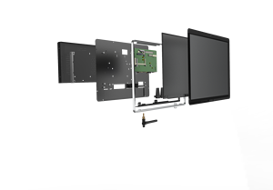 15.6 zoll IP65 1920x1080 fhd fanless design kapazitiven touchscreen embedded computer open frame industrie monitor panel pc - Product Image 3