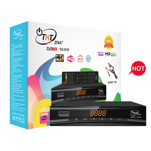 TNTSTAR TG-X19新的dvbs2机顶盒卫星电视接收器发射器接收器用于无人机isdb t到dvb t转换器 - Product Image 1