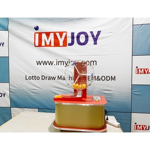 Custom Lucky <strong>Mega</strong> <strong>Million</strong> Online Lotto Draw Ping Pong Ball Automatic Lottery Machine Jacking Ball Machine Hong - Product Image 4