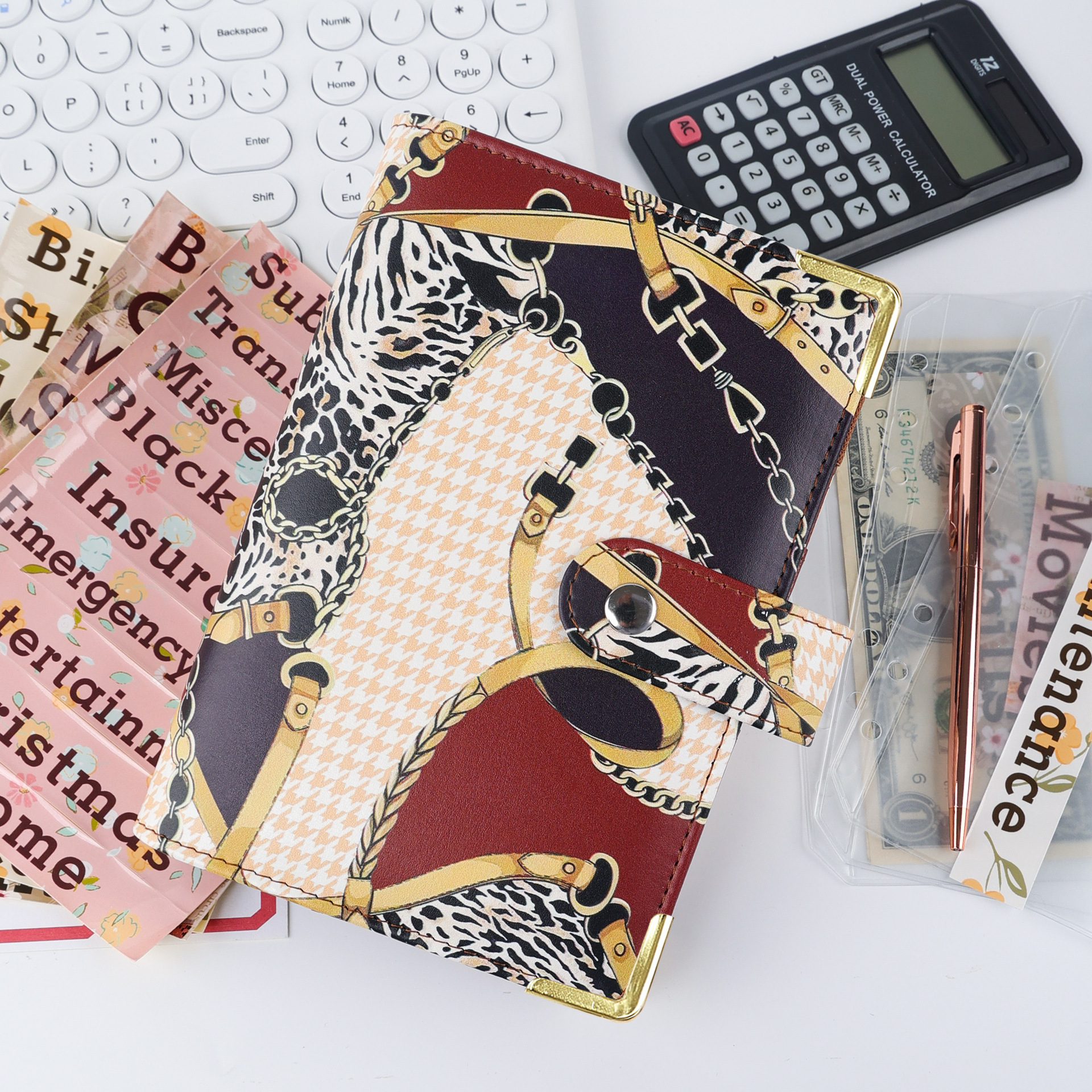 Uv snap-leopard-brown-single shell