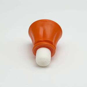 ガラストップキャップ15/18/20mm合成コルク栓ワインボトル瓶研磨表面使いやすいふたカバー用 - Product Image 5
