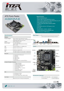 Scheda madre AM4 A320 presa di alta qualità 1331 DDR4 DIMM scheda madre elettronica/OEM per PC 7th APU A8/A10/A12 series - Product Image 6