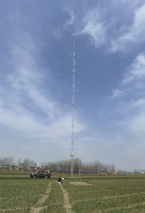 Tháp Dự báo thời tiết bằng thép góc tự hỗ trợ để đo tốc độ gió - Product Image 5